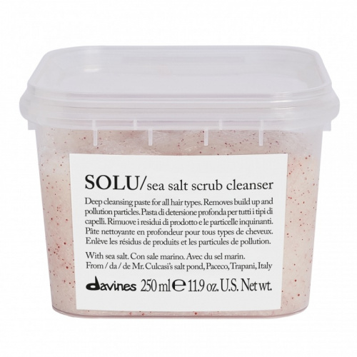 Davines Solu Sea Salt Scrub Cleanser 250ml