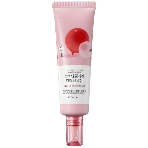 Round Lab Camellia Deep Collagen Firming Sun Serum SPF50+ PA++++