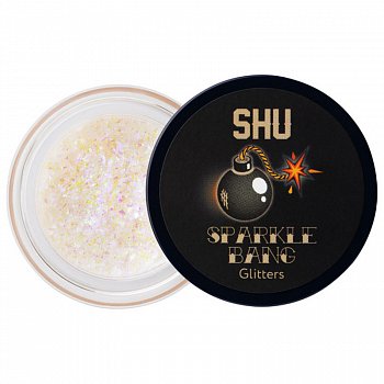 SHU Глиттер для макияжа лица и тела Sparkle Bang №133 дуохромный фиолетовый