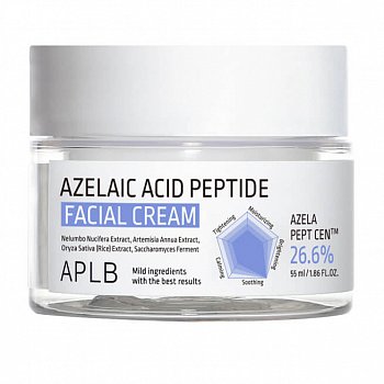APLB Пептидный крем для лица с азелаиновой кислотой AZELAIC ACID PEPTIDE FACIAL CREAM 55мл