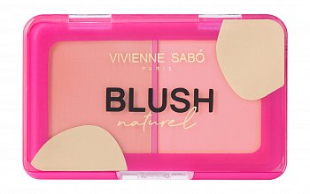 Vivienne Sabo Палетка румян Blush palette "Naturel" 02