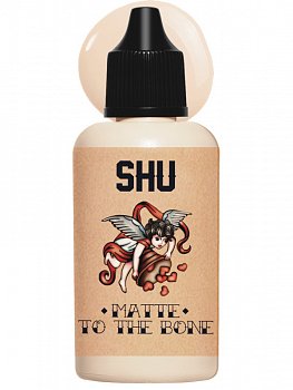 SHU Тональный крем 12ч MATTE TO THE BONE №345 фарфоровый