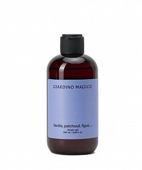 GIARDINO MAGICO Увлажняющий гель для душа Vanilla, Patchouli, Figue 250 мл																										