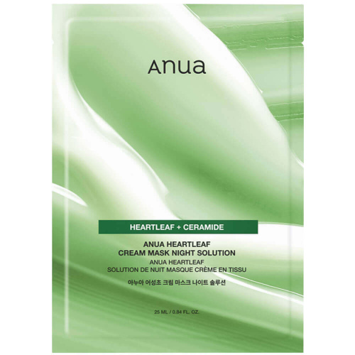 Anua Heartleaf Cream Mask Night Solution 25ml