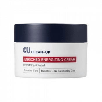 CUSKIN Омолаживающий питательный крем с пептидами Clean-Up Enriched Energizing Cream 50мл